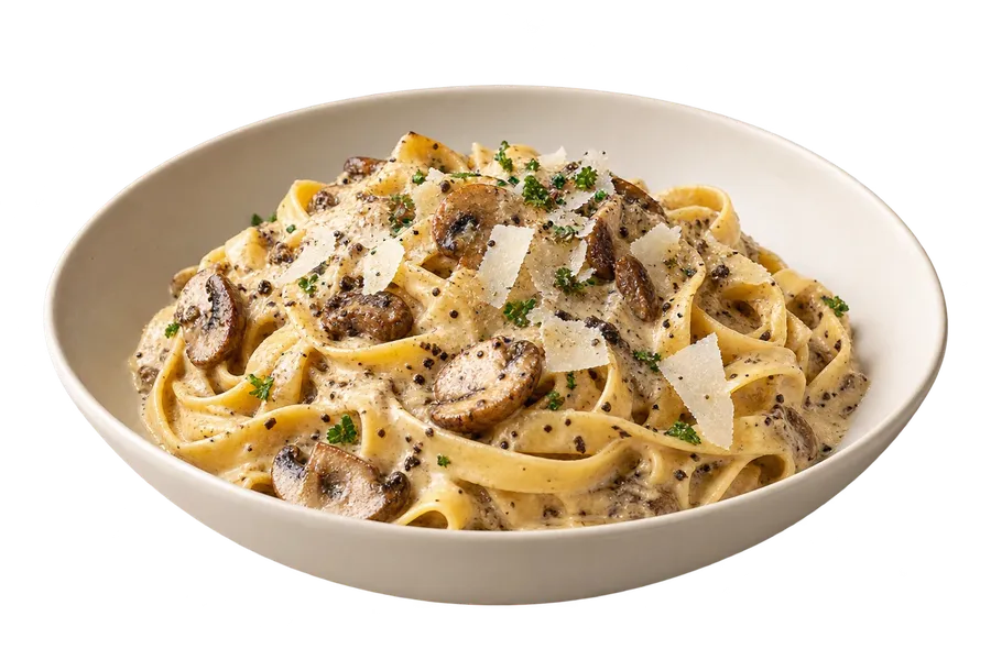 Illustrative Truffle Pasta